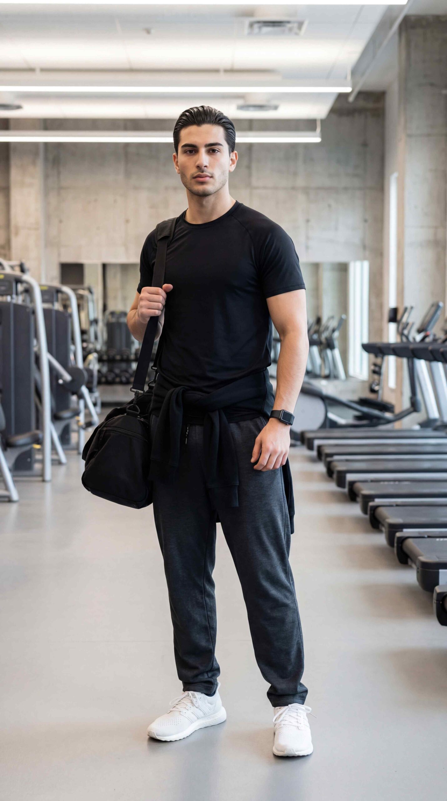 Athleisure Baggy Jeans Outfit Men