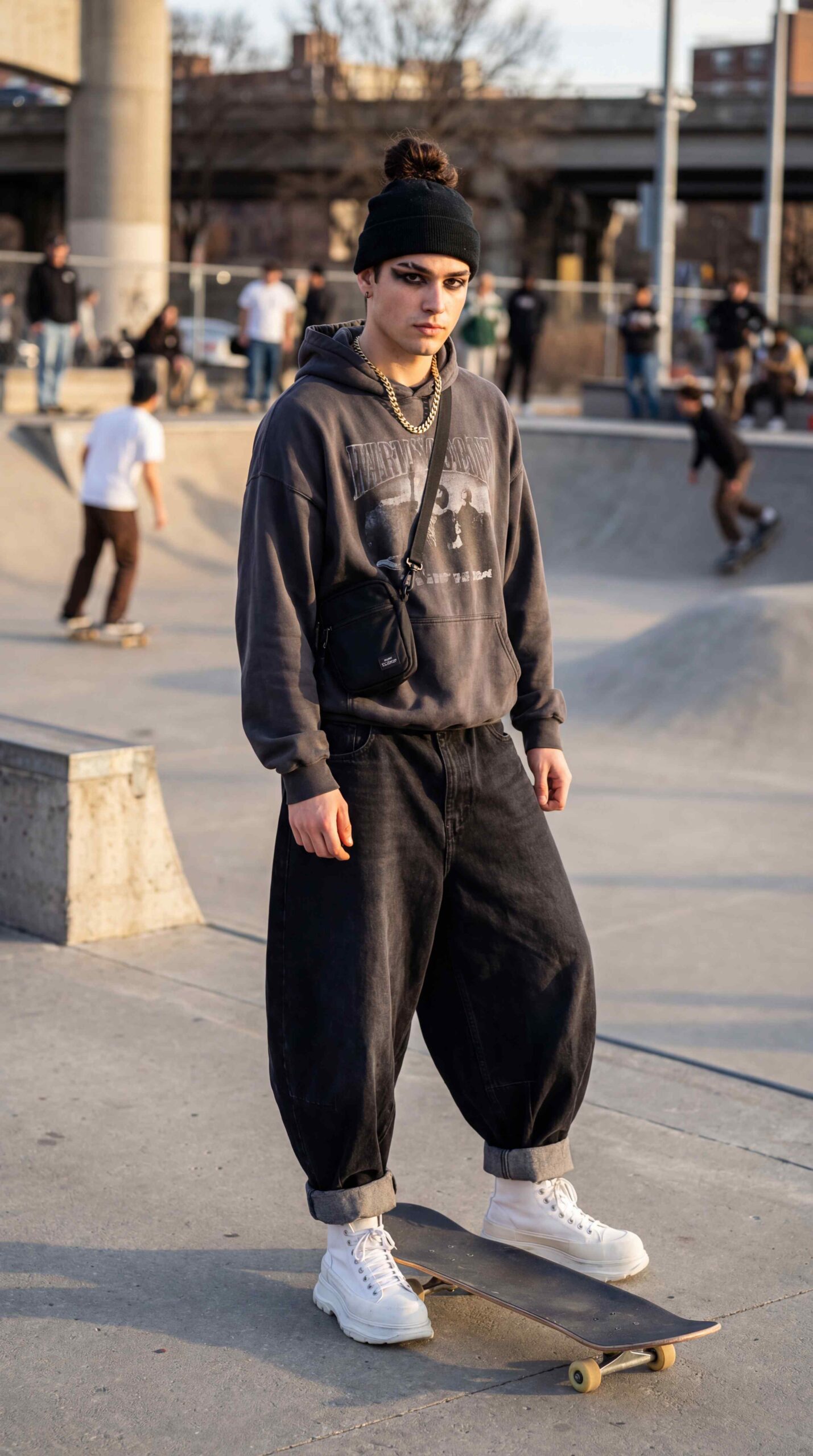 Streetwear Baggy Jeans Outfit Men