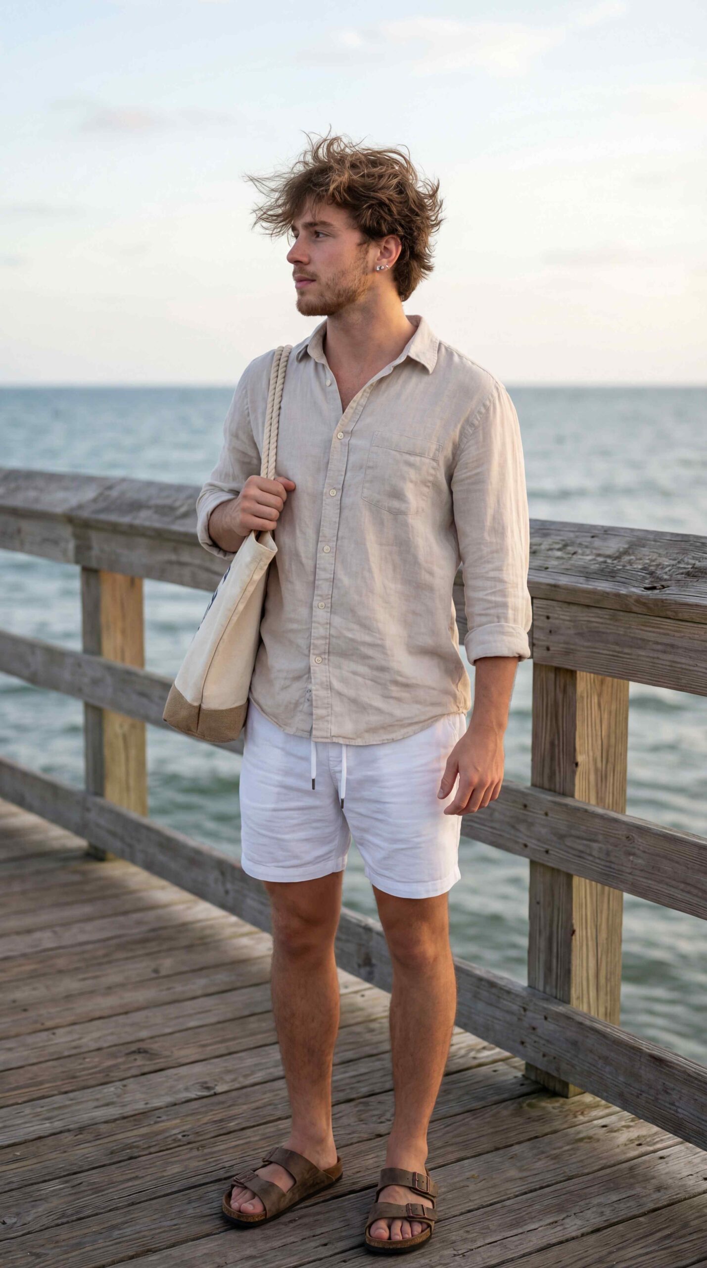 Classic Linen Shirt Look
