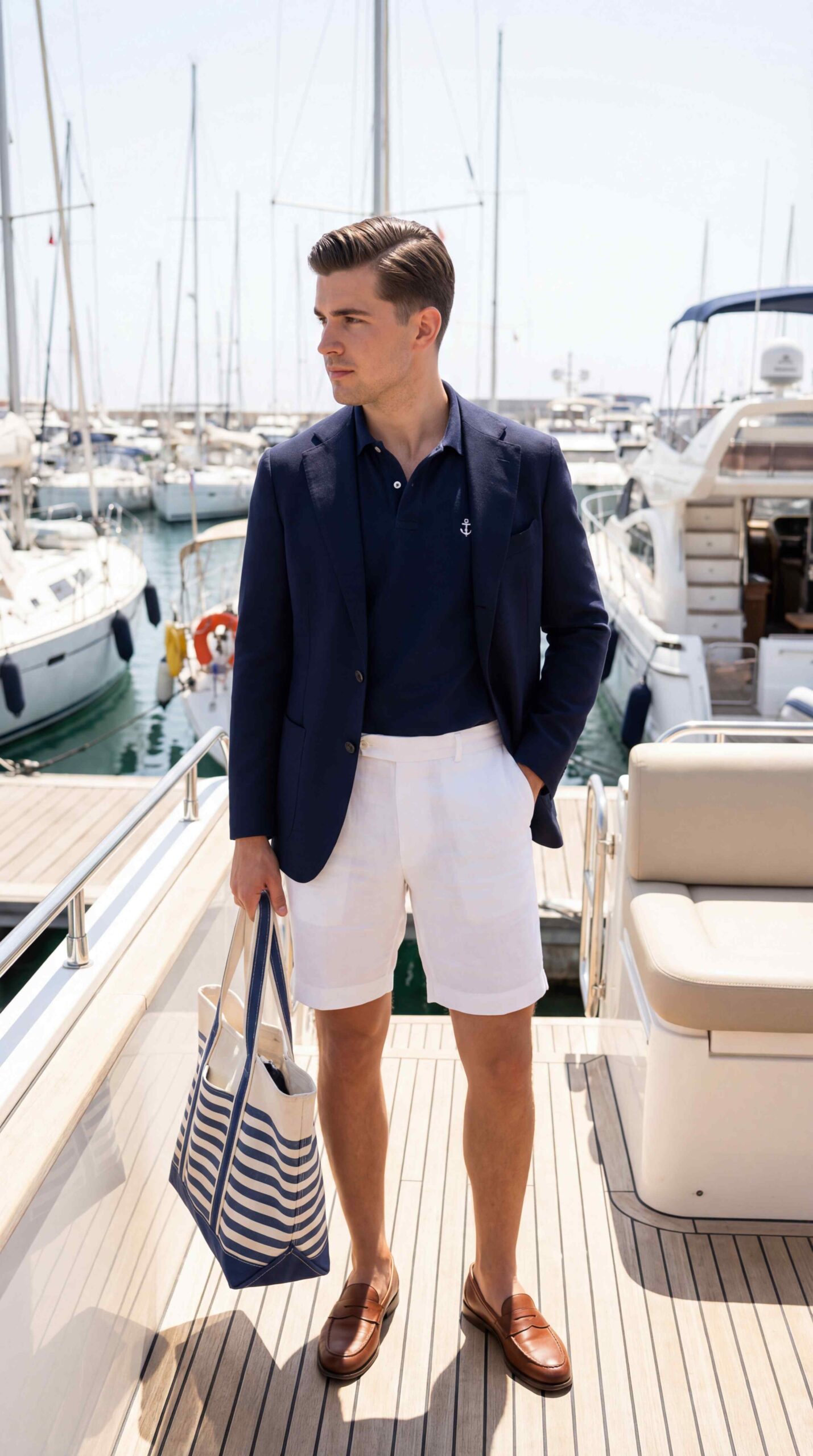 Preppy Coastal Look