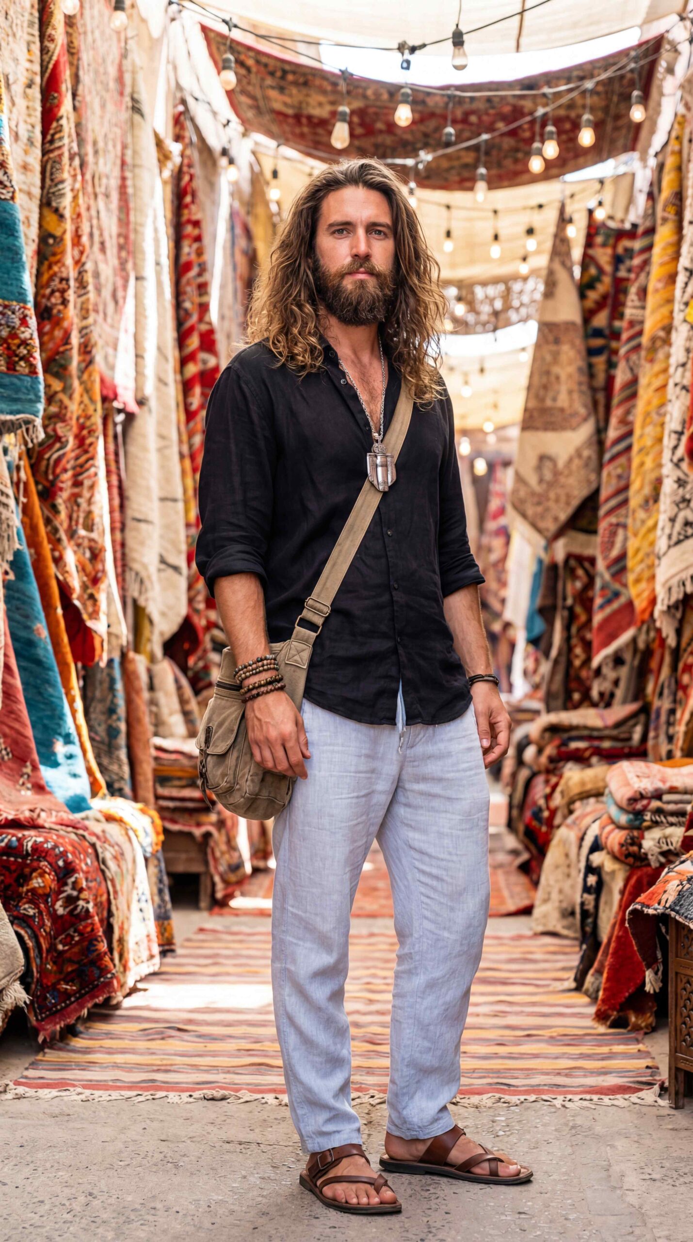 Bohemian Black Shirt Vibe