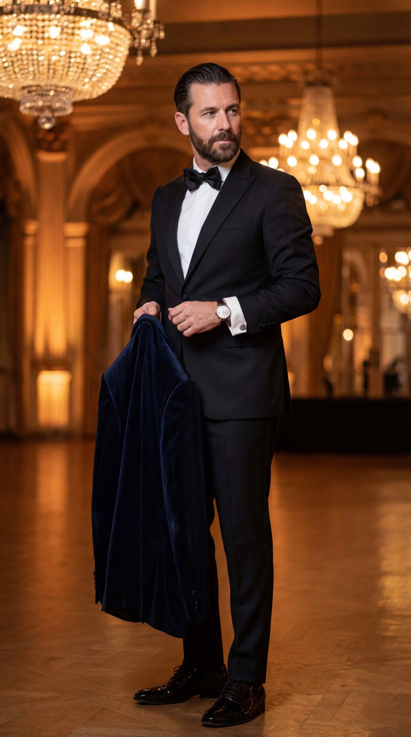 Black Semi Formal Men Outfit