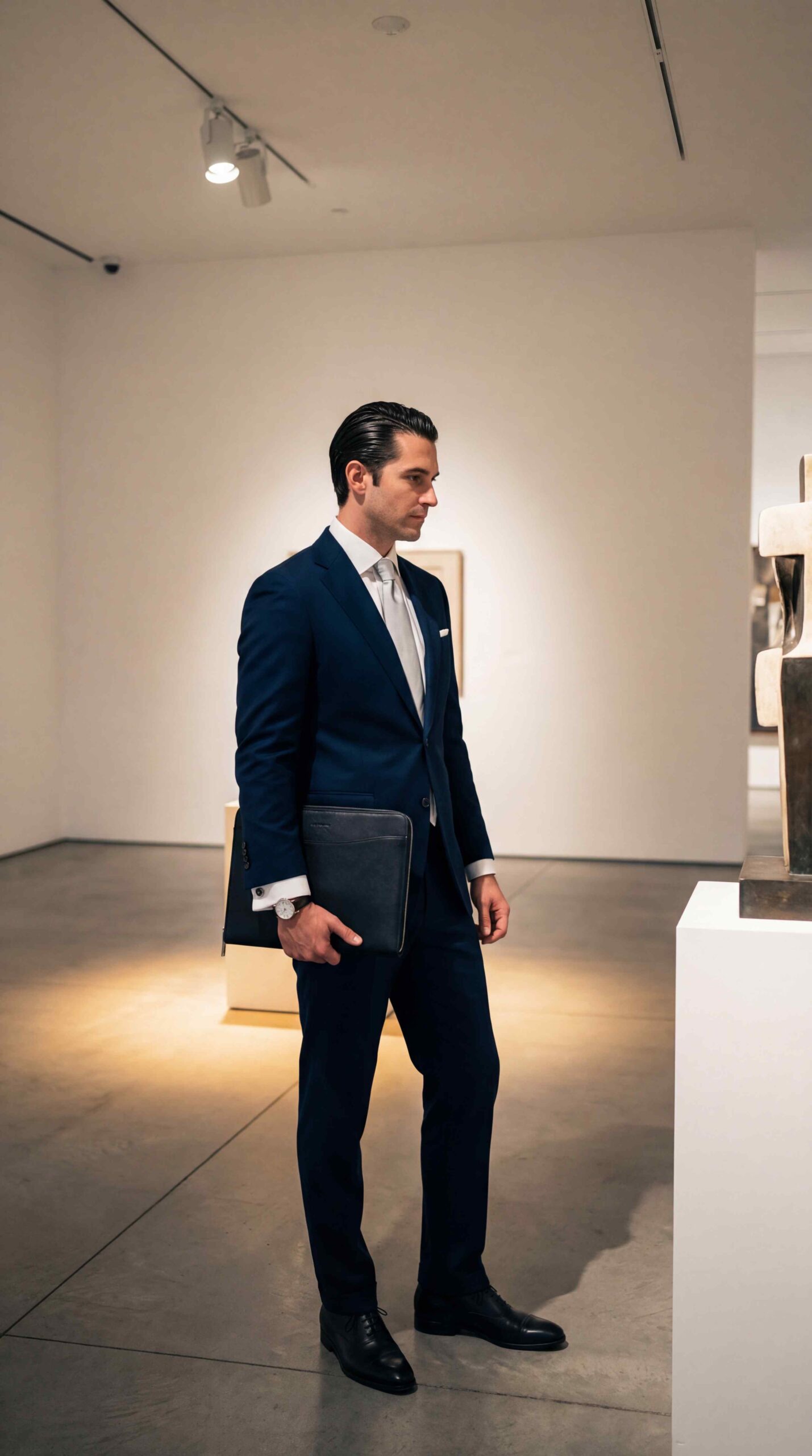 Midnight Blue Semi Formal Men Outfit