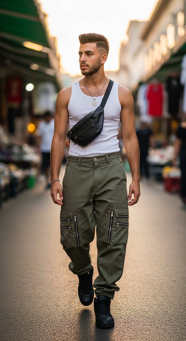 Baggy Cargo Pants Streetwear