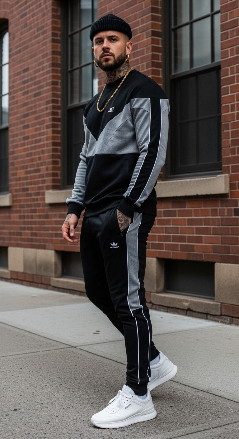 Hip-Hop Inspired Tracksuit