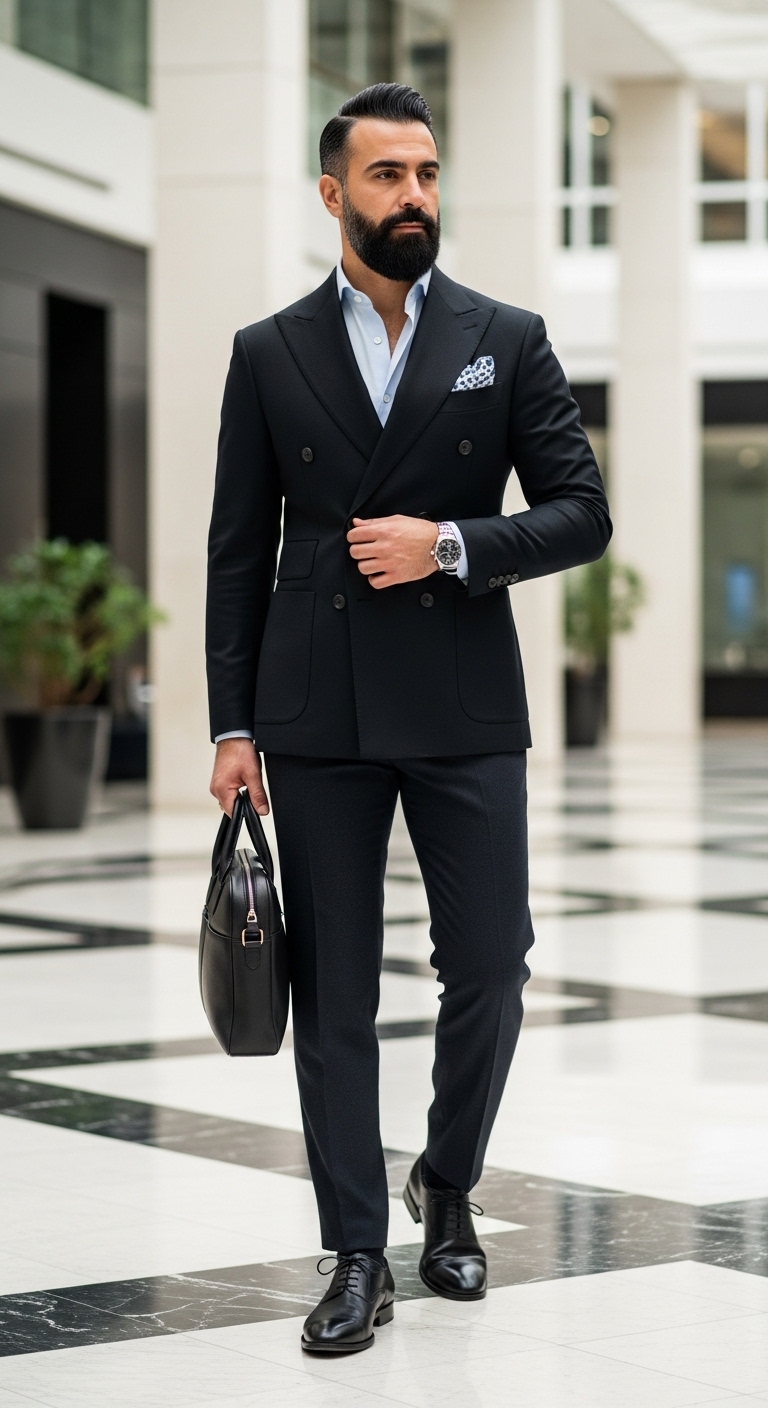 Classic Business Black Blazer