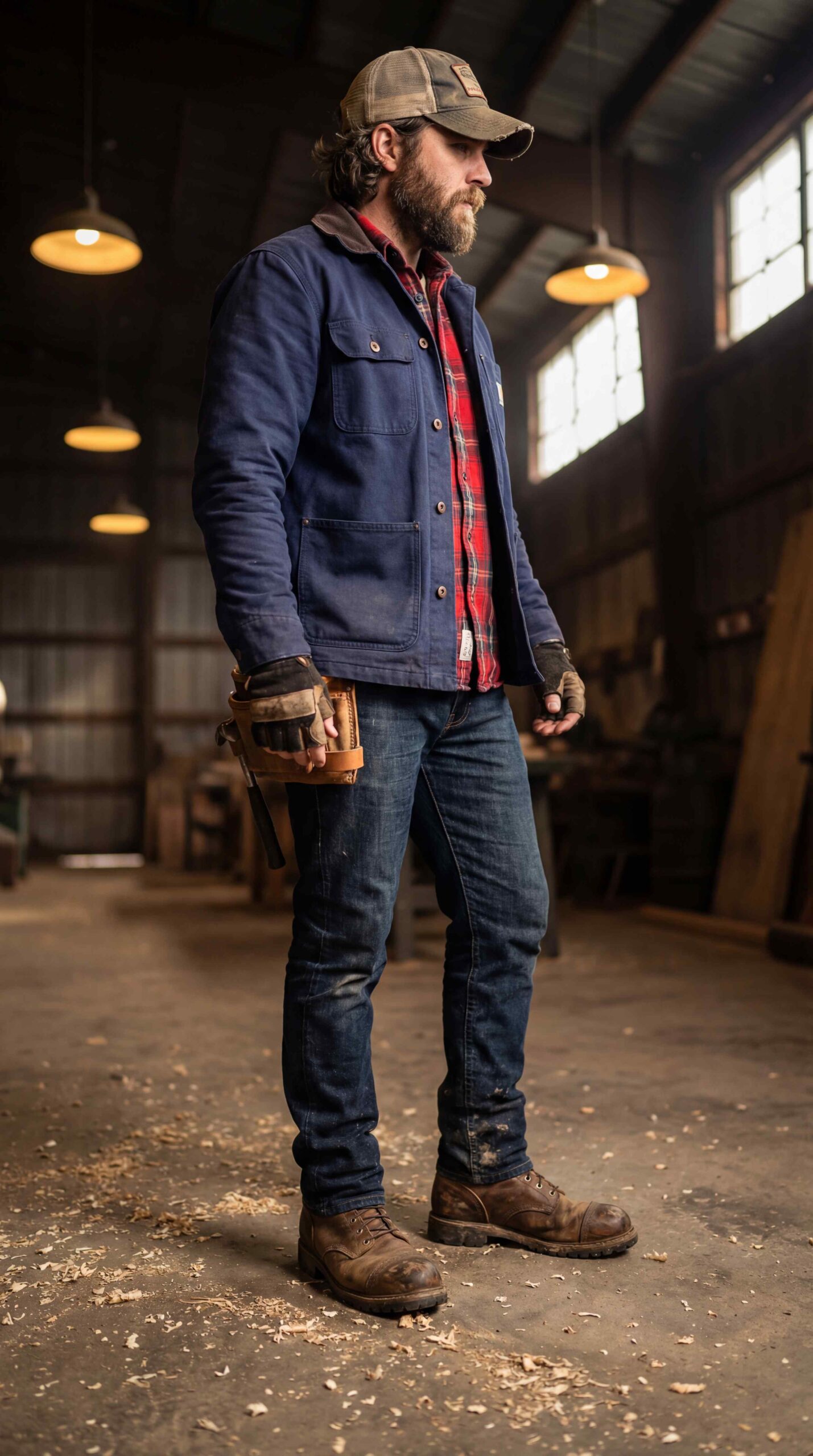 Rugged Workwear Boots Style