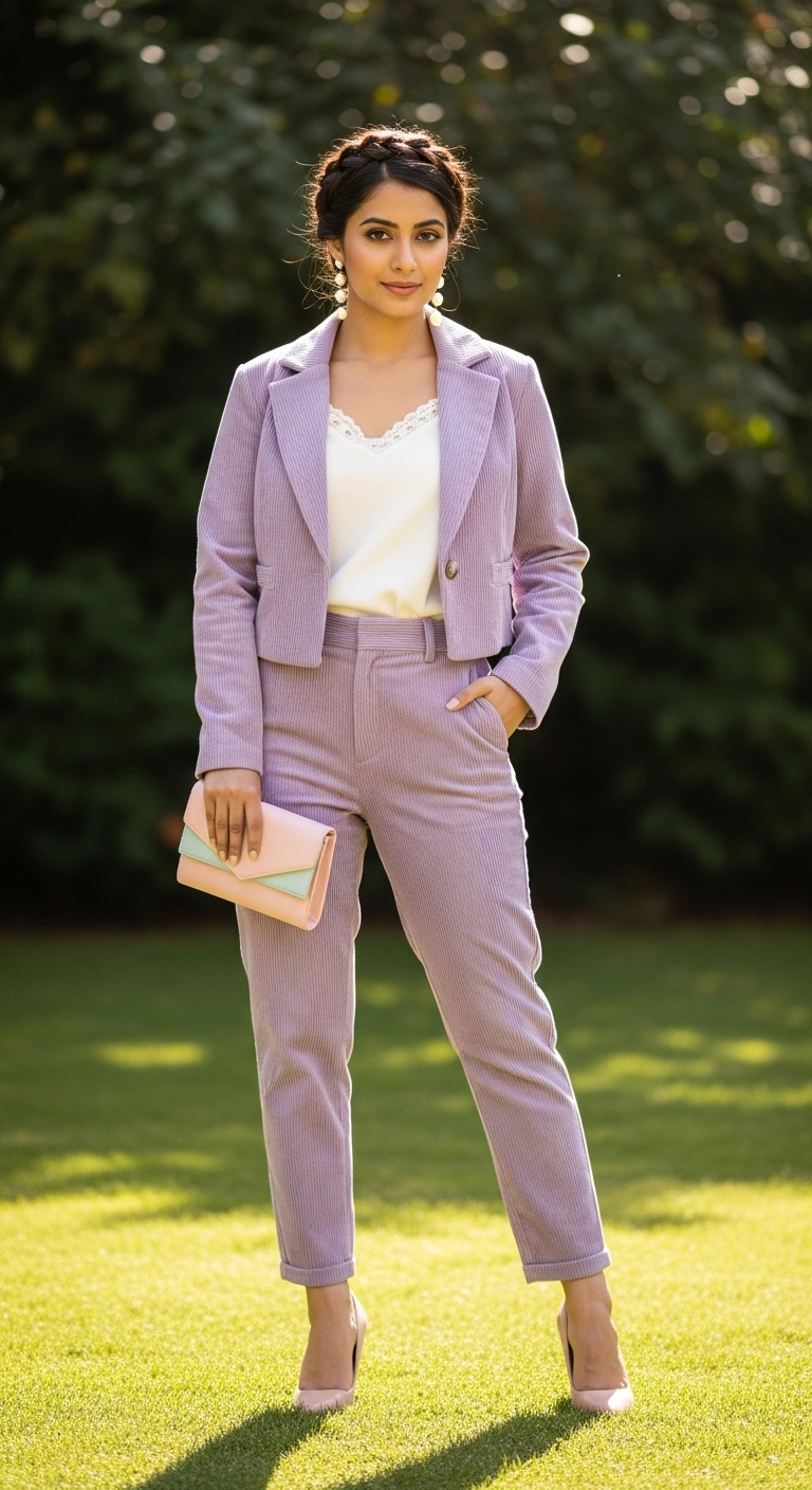 Soft Pastel Cord Set