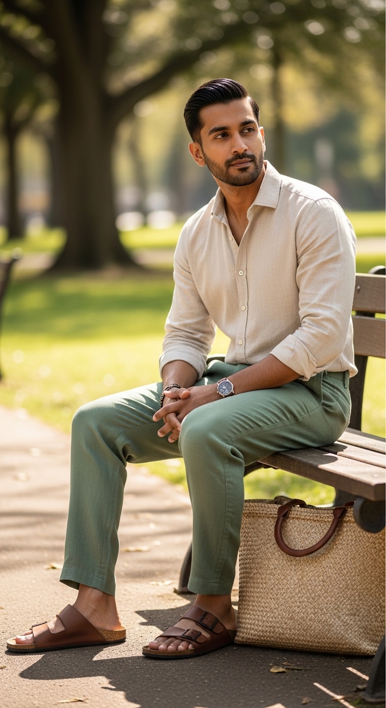 Minimalist Linen Casual