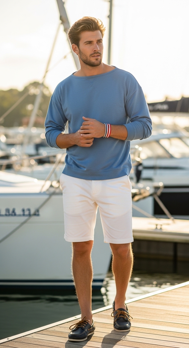 Preppy Coastal Jersey Style