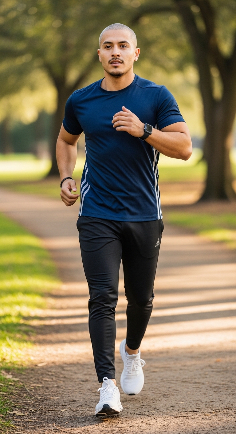 Sporty Athleisure Jersey Outfit