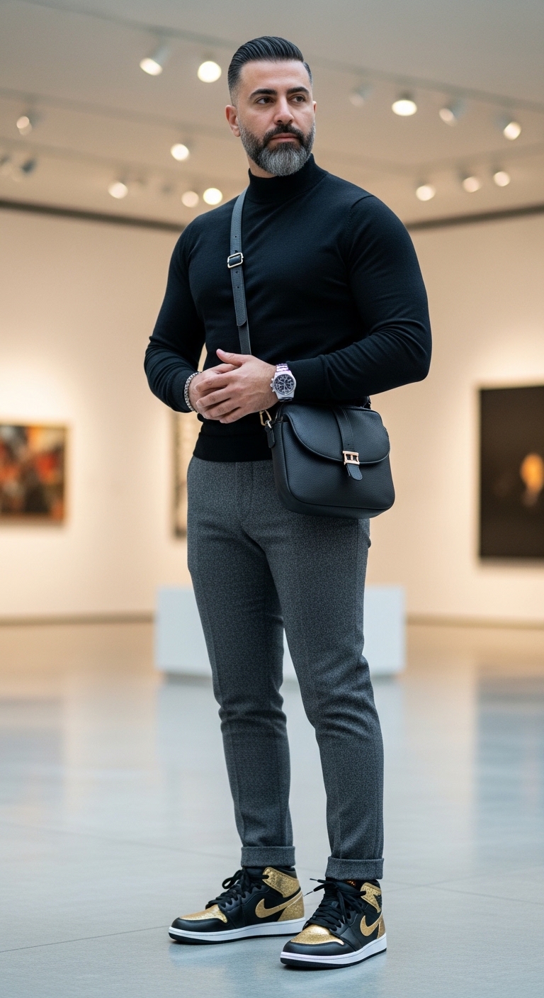 Turtleneck Sophistication