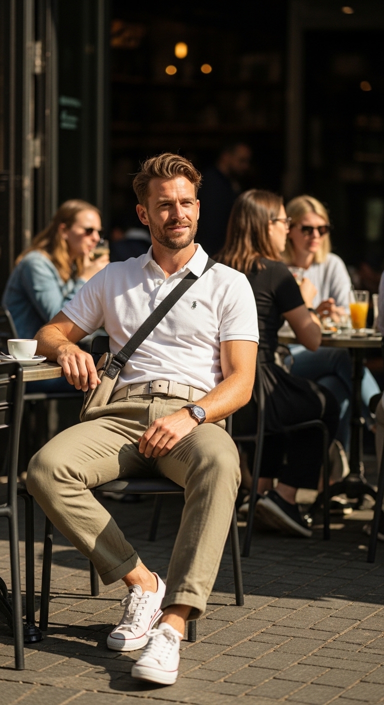 Khaki Linen Brunch Ready