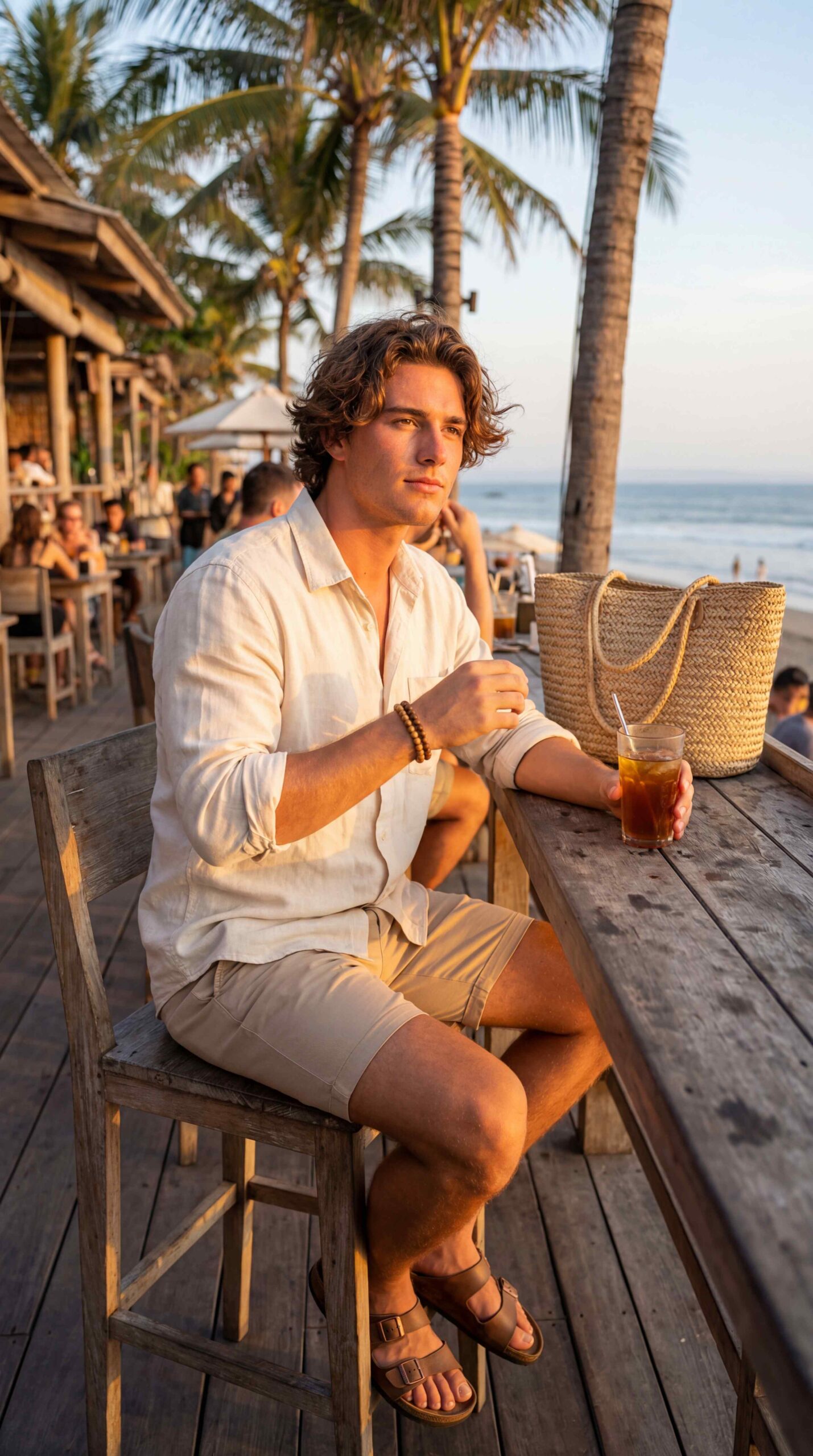 Linen Shirt Summer Look