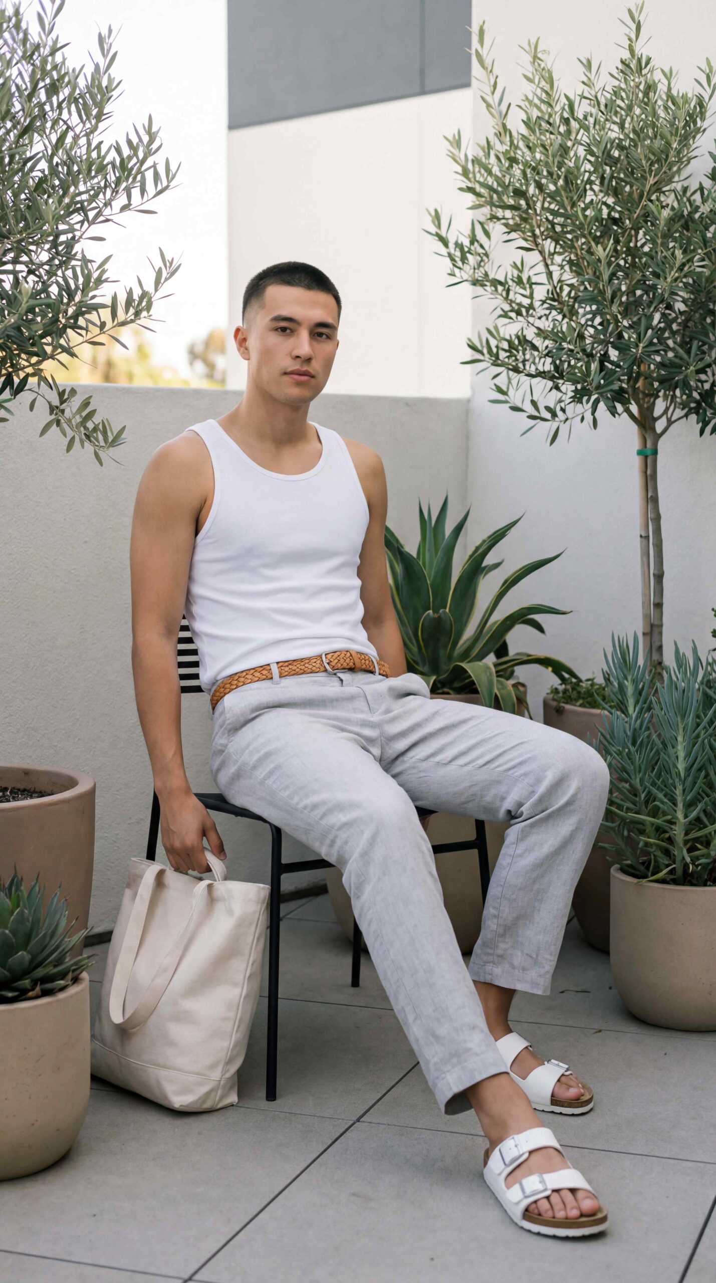 Minimalist Summer Look