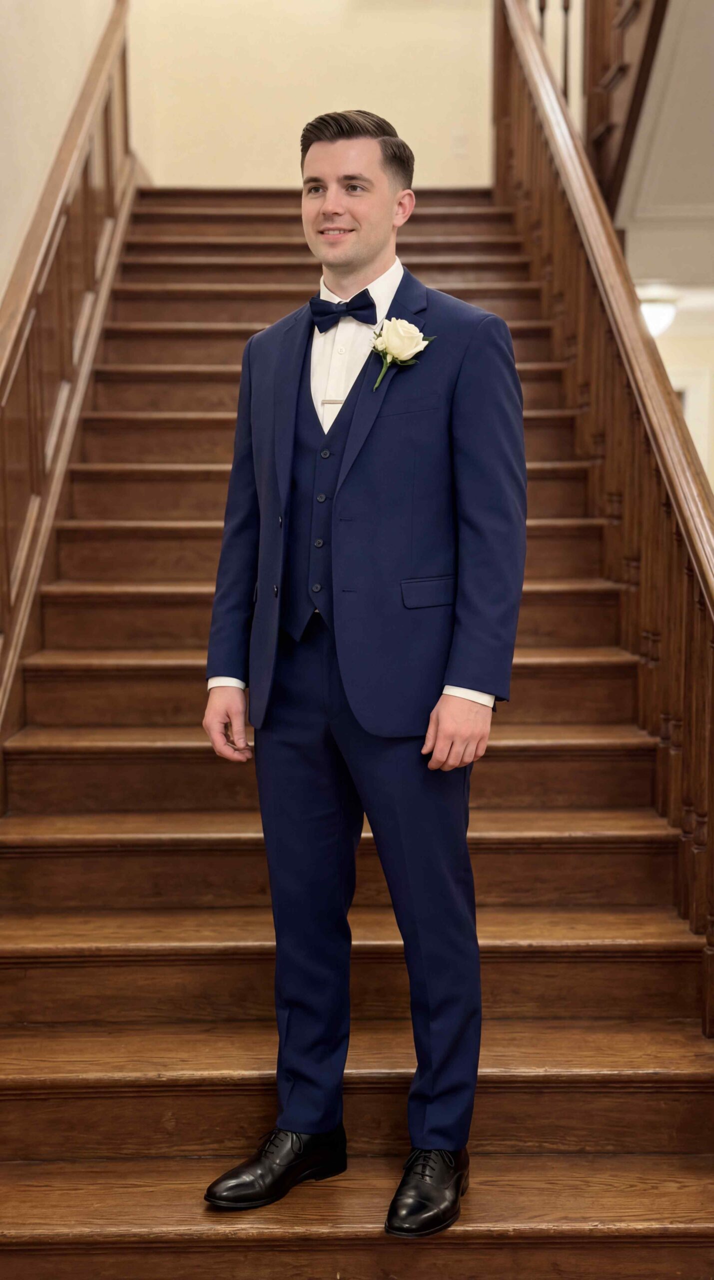 Three-Piece Groomsman Suit