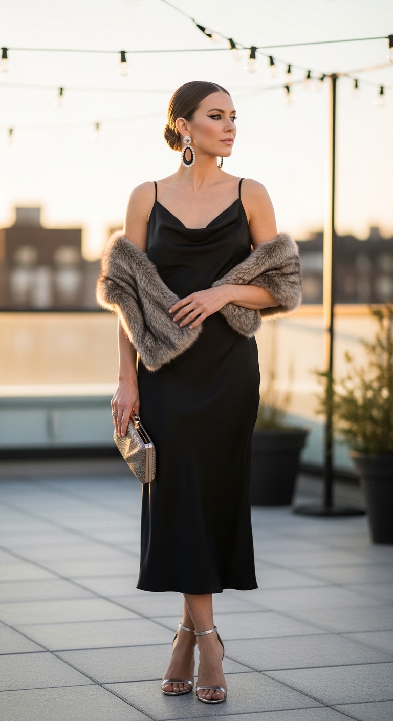 Elegant Evening Cocktail Dress