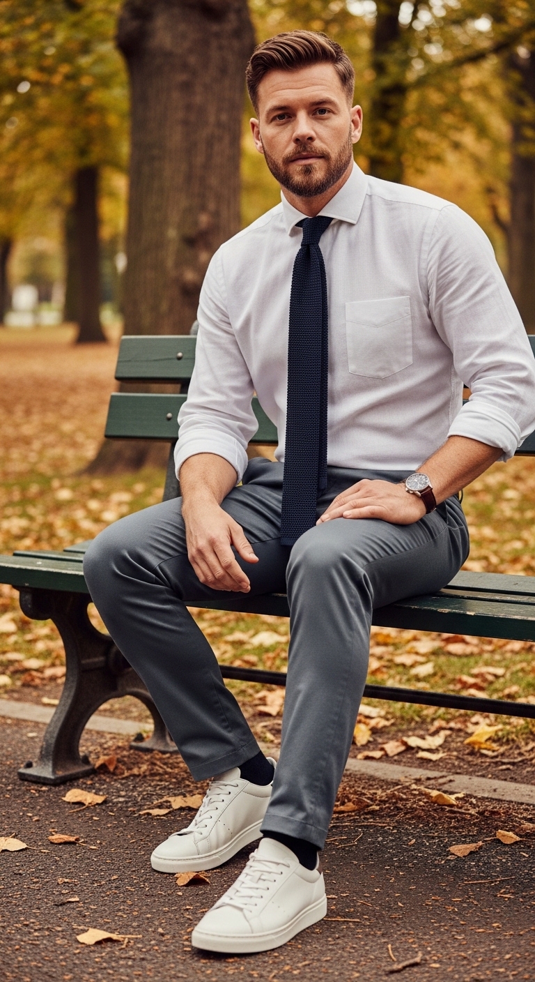 Charcoal Chinos Weekend Smart Casual
