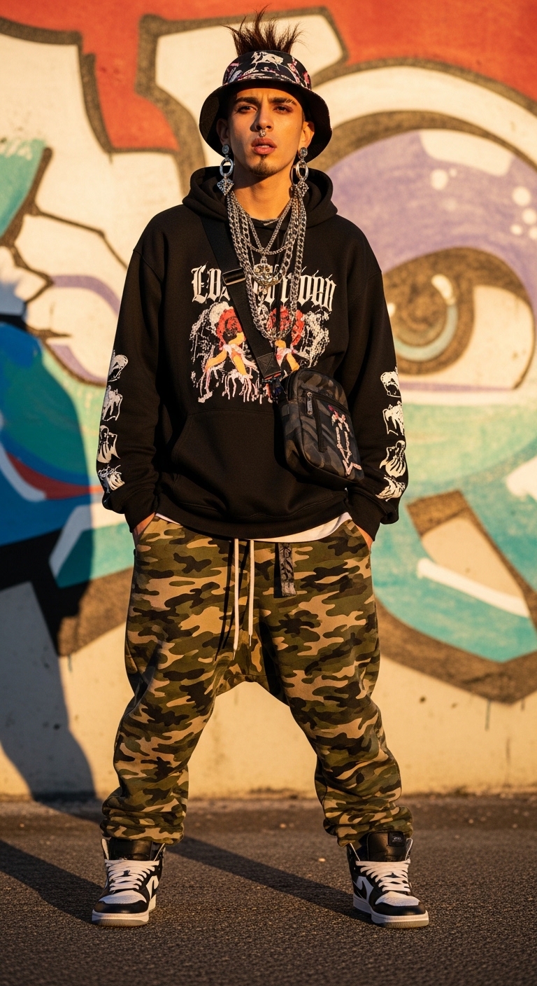Streetwear Sweatpants Outfit Men