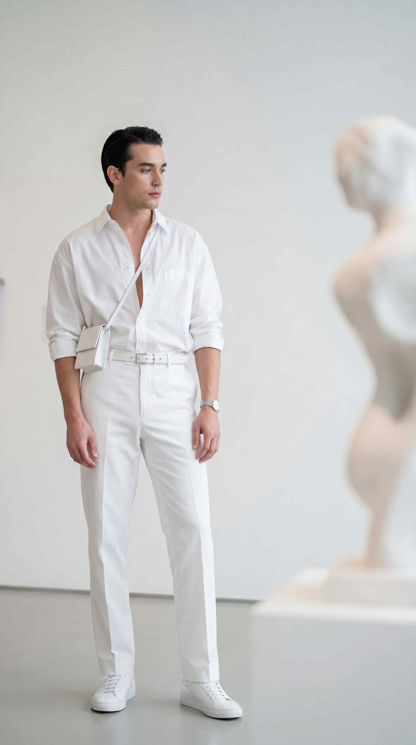 Minimalist Monochrome Look