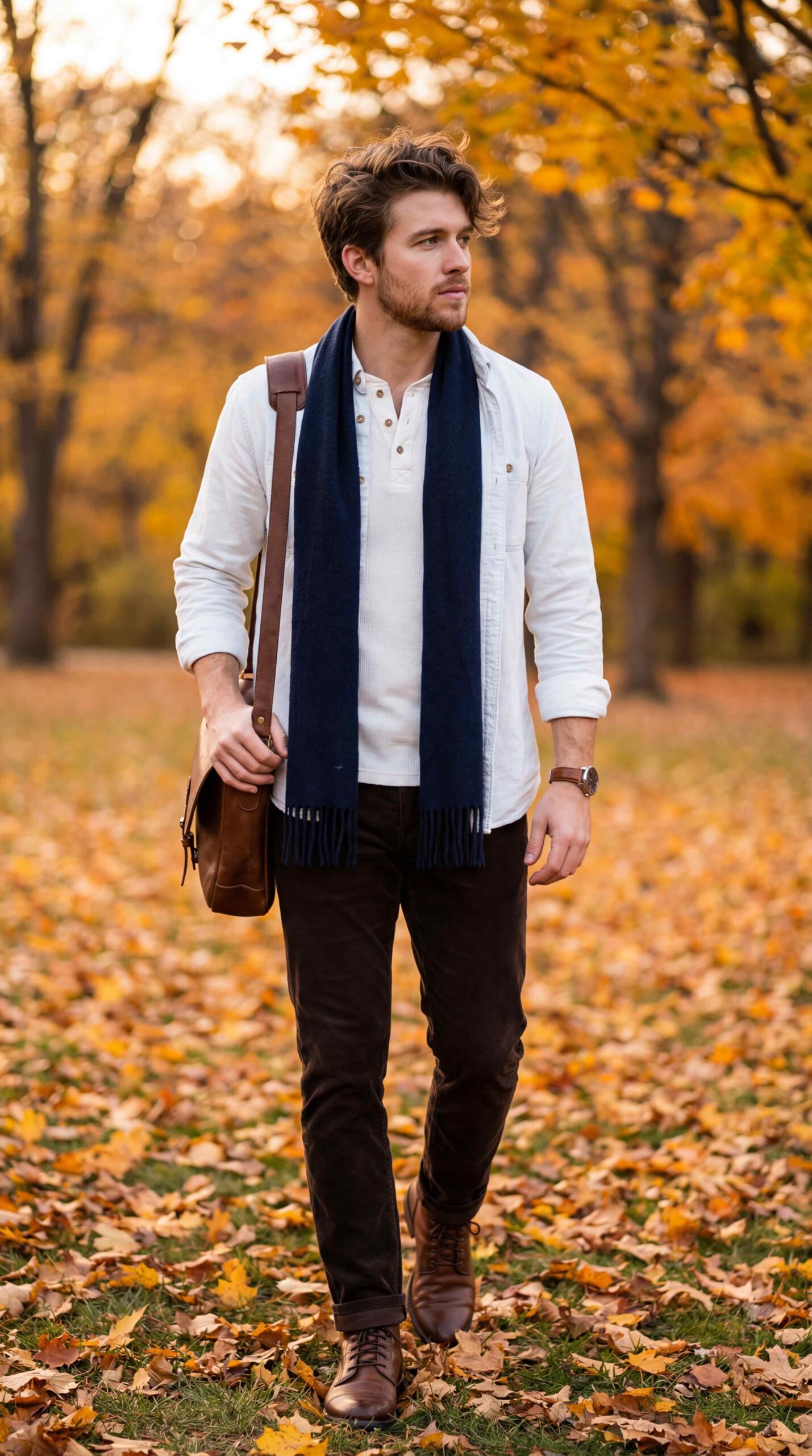 Layered Fall Shirt Outfit